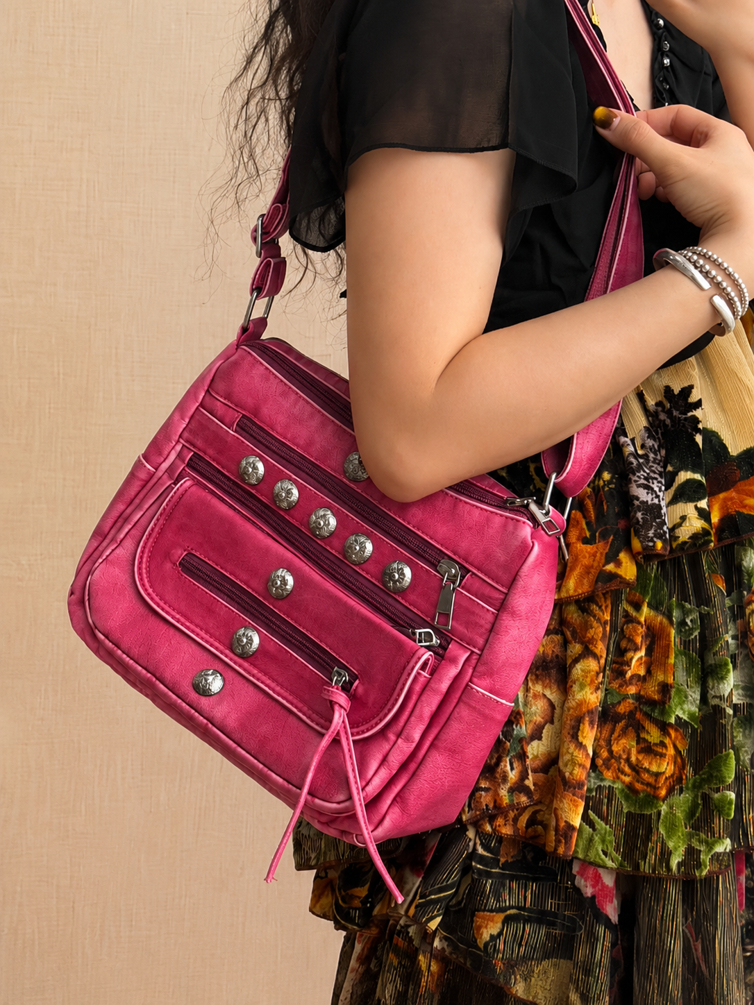 Rogue Pocket Leather Crossbody