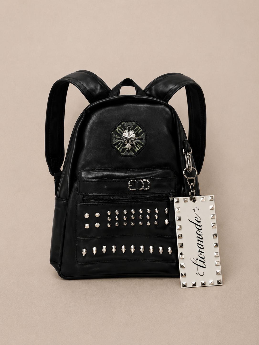 Obsidian Croc Skull Backpack