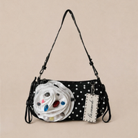 Luna Bloom Polka Shoulder Bag