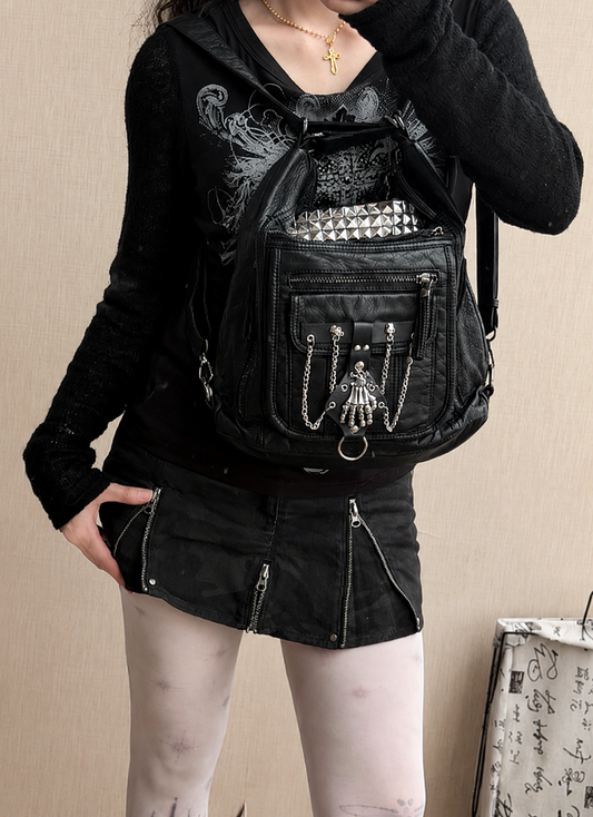 Rebel Chain Convertible Backpack Bag