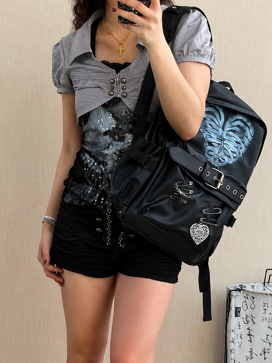 Shadow Bones Gothic Backpack