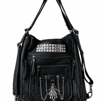 Rebel Chain Convertible Backpack Bag