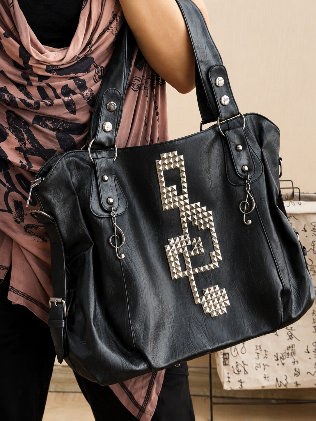 Rhythm Rivet Vintage Satchel