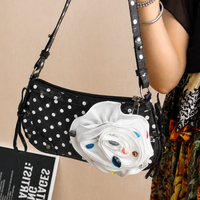 Luna Bloom Polka Shoulder Bag