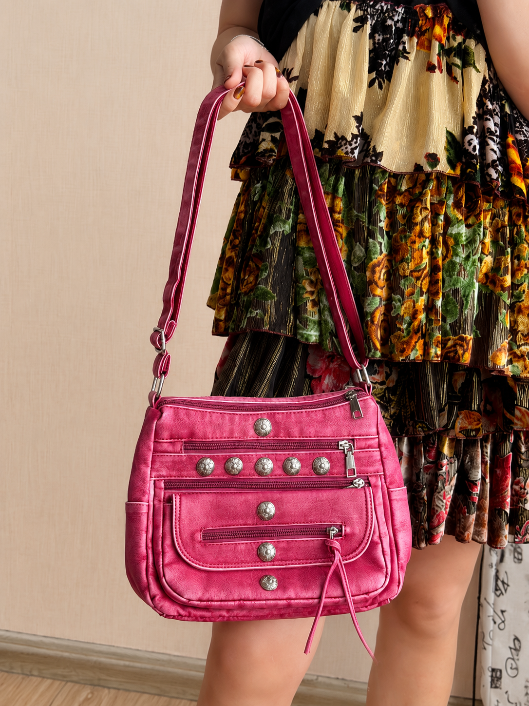 Rogue Pocket Leather Crossbody