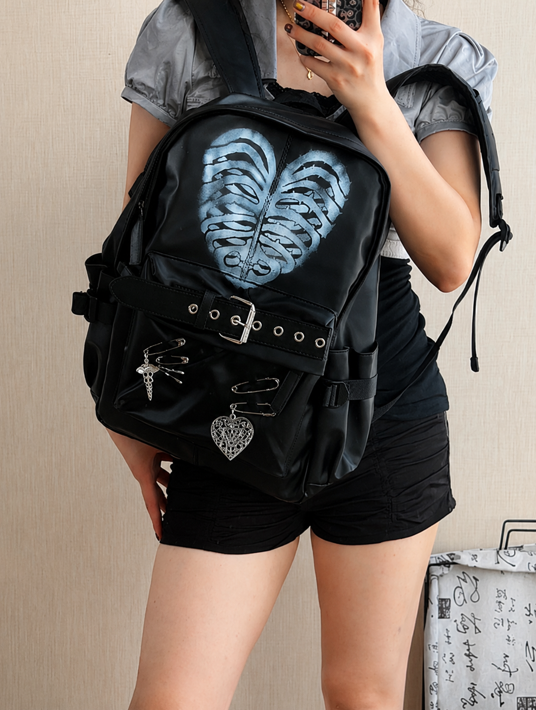 Shadow Bones Gothic Backpack