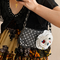Luna Bloom Polka Shoulder Bag